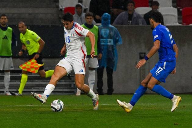 - UEFA Nations League - Israel vs Italy Andrea Cambiaso (Italy) during the UEFA Nations League match between Italy vs. Israele on 9th September 2024 at the Bozsik Arena stadium in Budapest, Hungary Budapest Hungary  Copyright: xIPAxSport ABACAx