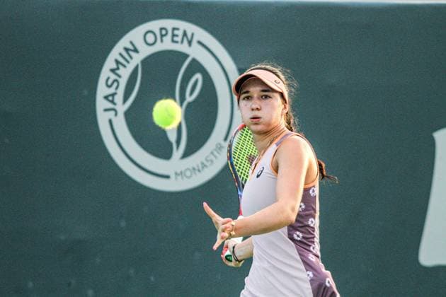 September 9, 2024, Monastir, Tunisia: Monastir, Tunisia. 09 September 2024. Eva Lys of Germany plays against Lesia Tsurenko of Ukraine at the Jasmin Open in Monastir, Tunisia. The women s professional tennis tournament takes place at the Magic Hotel Skanes in Monastir between 9 and 15 September 2024 Monastir Tunisia - ZUMAd99_ 0760933289st Copyright: xHasanxMradx