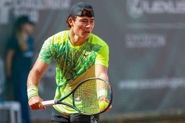 SZCZECIN, 10.09.2024 TURNIEJ TENISA ZIEMNEGO ATP, Tennis Herren CHALLENGER INVEST IN SZCZECIN OPEN 2024 NZ GERARD CAMPANA LEE FOT. KRZYSZTOF CICHOMSKI NEWSPIX.PL --- Newspix.pl POLAND OUT!  240910KCI006