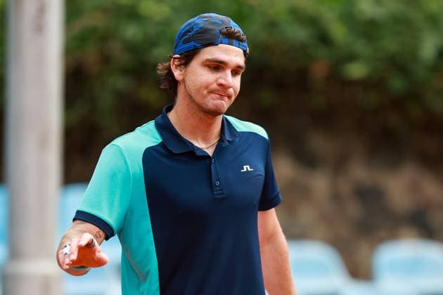 SZCZECIN, 10.09.2024 TURNIEJ TENISA ZIEMNEGO ATP, Tennis Herren CHALLENGER INVEST IN SZCZECIN OPEN 2024 NZ THIAGO SEYBOTH WILD KRZYSZTOF CICHOMSKI NEWSPIX.PL --- Newspix.pl POLAND OUT!  240910KCI036