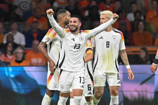 Bilder des Jahres 2024, Sport 09 September Sport Themen der Woche KW37 Sport Bilder des Tages Deniz Undav (Deutschland 13) jubelt nach dem Tor zum 1:1 10.09.2024 Fussball UEFA Nations League Niederlande vs Deutschland, Johan-Cruyff-Arena, Amsterdam, Provinz Nordholland Niederlande *** Deniz Undav Germany 13 cheers after scoring to make it 1 1 10 09 2024 Football UEFA Nations League Netherlands vs Germany, Johan Cruyff Arena, Amsterdam, Province of North Holland Netherlands Copyright: xpepphotox xHorstxMauelshagenx pep00321, pep_20240910_hm