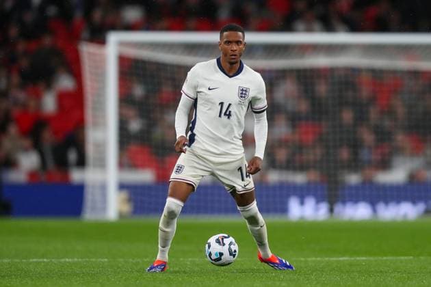 UEFA Nations League - League B - Group 2 England v Finland Ezri Konsa of England in action during the UEFA Nations League - League B - Group 2 England v Finland at Wembley Stadium, London, United Kingdom, 10th September 2024 (Photo by Gareth Evans News Images) Copyright: xGarethxEvans NewsxImagesx