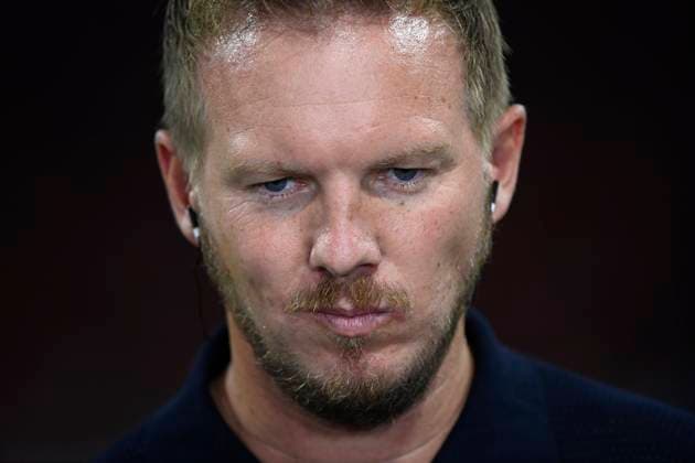 National coach Julian NAGELSMANN GER , single picture,cropped single motif,portrait,portrait,portrait Football Nations League Netherlands NED Germany GER 2 2 on 10 09 2024 at the Amsterdam Arena Johan Cruyff Arena in Amsterdam Netherlands
