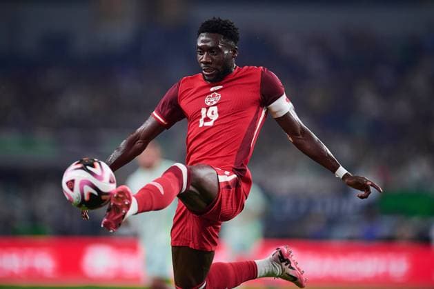 RECORD DATE NOT STATED Seleccion Mexicana 2024 Mexico vs Canada Alphonso Davies of Canada during the game International Friendly, Länderspiel, Nationalmannschaft between Mexican national team, Nationalteam (Mexico) and Canada at AT-T Stadium, on September 10, 2024, Arlington, Texas, United States. ARLINGTON TEXAS UNITED STATES  Copyright: xJONATHANxDUENASx 20240910202417_SNM_MEX_CAN_DAVIES122