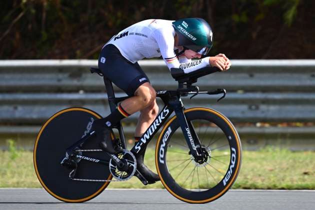 Cycling, European Road Cycling Championships in Limburg, men, individual time trial juniors