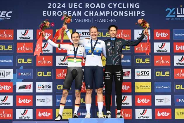 Cycling, European Road Cycling Championships in Limburg, women, individual time trial U23