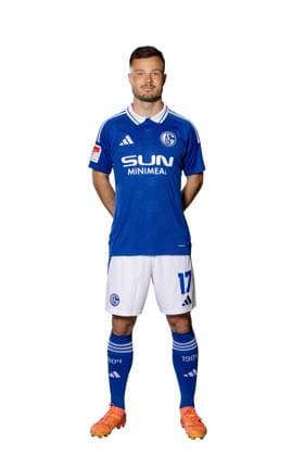 Fußball, GER, 2. BL Saison 2024 2025, FC Schalke 04, Porträttermin, Adrian Gantenbein Copyright: FC Schalke 04