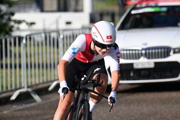 11-09-2024 European Championships Cronometro Junior Women; 2024, Svizzera; Furrer, Muriel; Hasselt; 