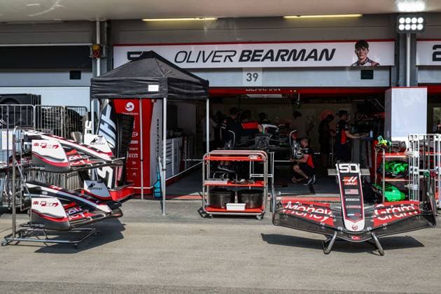 BEARMAN Oliver, Ferrari Driver Academy, portrait during the Formula 1 Azerbaijan Grand Prix 2024, 17th round of the 2024 Formula One World Championship, WM, Weltmeisterschaft from September 13 to 15, 2024 on the Baku City Circuit, in Baku, Azerbaijan - F1 - AZERBAIJAN GRAND PRIX 2024 DPPI Panoramic  240912_R17_AZERBAIJAN_DP_FG0O0224