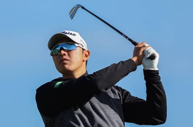 2024 Amgen Irish Open, Royal County Down, Newcastle, Northern Ireland 12 9 2024 Ko Jeong-Weon tees off the 9th Ko Jeong-Weon tees off the 9th 12 9 2024  Copyright: x INPHO BenxBradyx BB4_2368