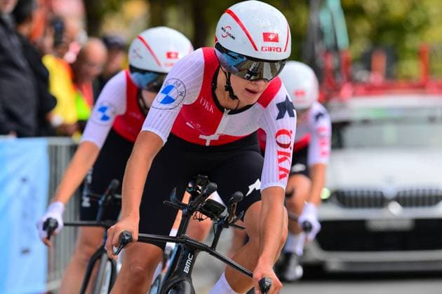 Switzerland Junior Mixed Team Relay UEC Road European Championships 2024 BIALON Nicolas, SOMMER Sven, TOTH Noel, FURRER Muriel, GRET Noëmie, METTIER Chiara Junior Mixed Team Relay from Heusden Zolder to Hasselt 52 3 km on September 12, 2024 The European Road Cycling Championships 2024 2024 UEC Road European Championships of the Union EuropÃ enne de Cyclisme from September 11 to 15, 2024 in the Belgian province of Limburg EuroRoad24, EuroRoad 2024