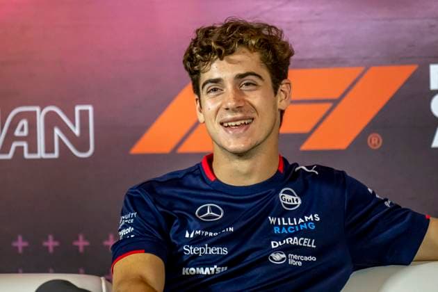 Baku - 12-09-2024, Baku City Circuit, Franco Colapinto at the Formula 1 Azerbaijan Grand Prix 2024 Thursday Formula 1 Azerbaijan Grand Prix 2024 Thursday  x26249816x Copyright: