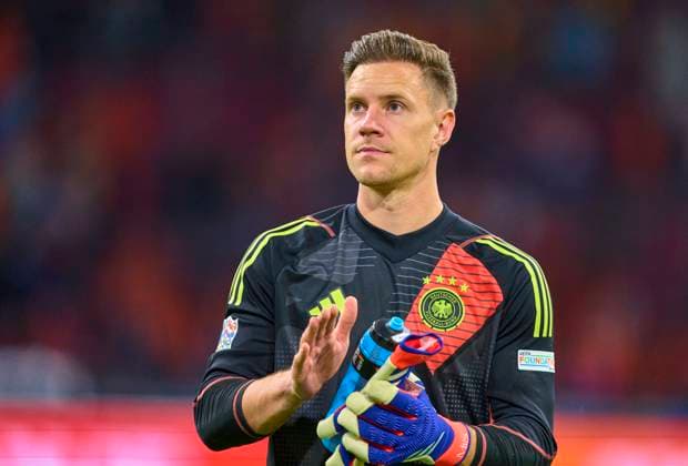Marc-Andre ter STEGEN, DFB 1 ehrenrunde in the UEFA Nations League 2024 match NETHERLANDS - GERMANY 2-2 in Season 2024 2025 at Sept 10, 2024 in Amsterdam, NL.