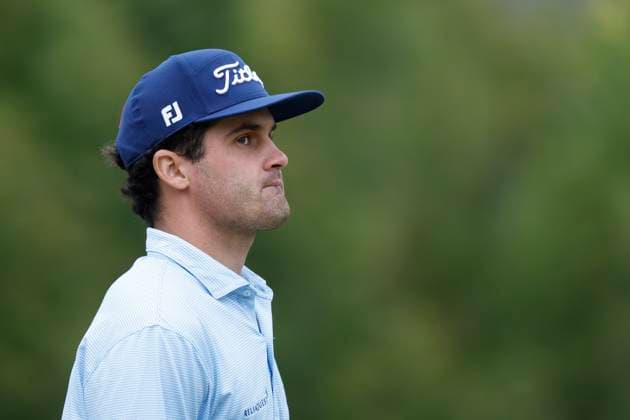 FRANKLIN, TN - SEPTEMBER 12: Jackson Suber during the first round of the Simmons Bank Open, September 12, 2024, at Vanderbilt Legends Club in Franklin, Tennessee. (Photo by Matthew Maxey Icon Sportswire) GOLF: SEP 12 Korn Ferry Tour - Simmons Bank Open EDITORIAL USE ONLY Icon240912060