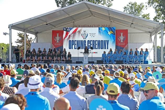 Golf, Solheim Cup in Gainesville, Opening Ceremony