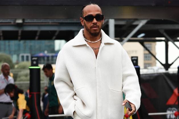 F1 Grand Prix Of Azerbaijan 2024 Practice 1 Lewis Hamilton of Mercedes before first practice ahead of the Formula 1 Grand Prix of Azerbaijan at Baku City Circuit in Baku, Azerbaijan on September 13, 2024. Baku Azerbaijan  Copyright: xJakubxPorzyckix originalFilename:porzycki-f1grandp240913_npPR8.jpg