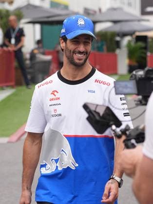 13 09 2024, Baku City Circuit , Baku, FORMULA 1 QATAR AIRWAYS AZERBAIJAN GRAND PRIX 2024 ,in the picture Daniel Ricciardo AUS , Visa Cash App RB Formula One Team Defodi 506 20240913 hbr 0523 Defodi-506