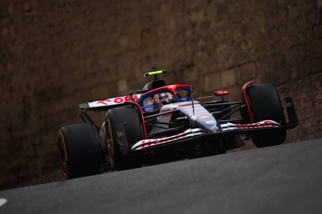 22 TSUNODA Yuki (jap), Visa Cash App RB F1 Team VCARB 01, action during the Formula 1 Azerbaijan Grand Prix 2024, 17th round of the 2024 Formula One World Championship, WM, Weltmeisterschaft from September 13 to 15, 2024 on the Baku City Circuit, in Baku, Azerbaijan - F1 - AZERBAIJAN GRAND PRIX 2024 DPPI Panoramic  240913_R17_AZERBAIJAN_DP_EA020966