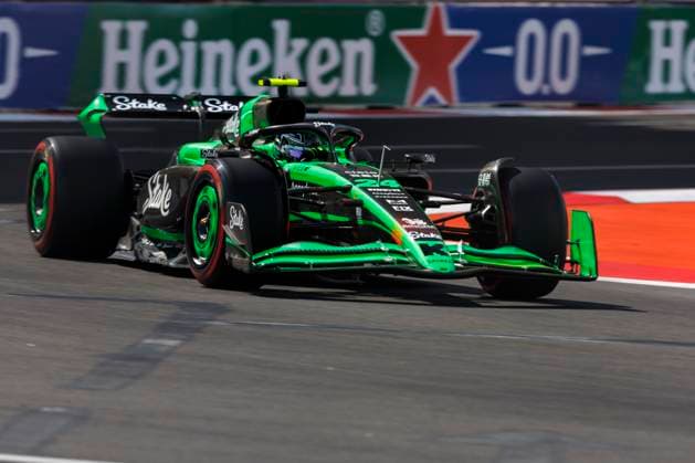13th September 2024; Baku City Circuit, Baku, Azerbaijan; Formula 1 Azerbaijan Grand Prix 2024; Free Practice Day; Number 24 Kick Sauber driver Guanyu Zhou during practice 1  ActionPlus12691693 StephenxBlackberry