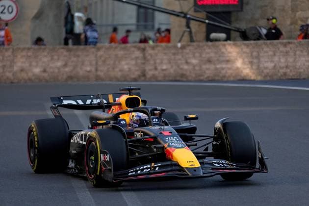 FORMULA 1 QATAR AIRWAYS AZERBAIJAN GRAND PRIX 2024 12 09 2024, Baku City Circuit , Baku, FORMULA 1 QATAR AIRWAYS AZERBAIJAN GRAND PRIX 2024 ,in the picture Max Verstappen NLD , Oracle Red Bull Racing nordphotoxGmbHx xBratic nph00250
