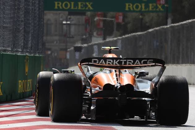 FORMULA 1 QATAR AIRWAYS AZERBAIJAN GRAND PRIX 2024 12 09 2024, Baku City Circuit , Baku, FORMULA 1 QATAR AIRWAYS AZERBAIJAN GRAND PRIX 2024 ,in the picture Lando Norris GBR , McLaren F1 Team nordphotoxGmbHx xBratic nph00250
