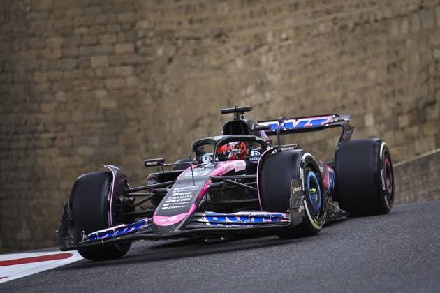 31 OCON Esteban (fra), Alpine F1 Team A524, action during the Formula 1 Azerbaijan Grand Prix 2024, 17th round of the 2024 Formula One World Championship, WM, Weltmeisterschaft from September 13 to 15, 2024 on the Baku City Circuit, in Baku, Azerbaijan - F1 - AZERBAIJAN GRAND PRIX 2024 DPPI Panoramic  240913_R17_AZERBAIJAN_DP_EA012104