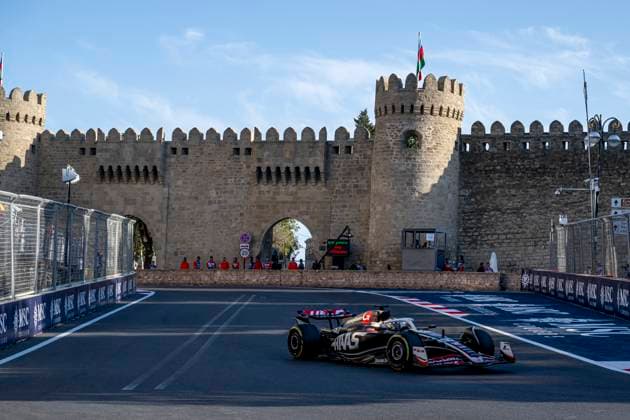 Baku - 13-09-2024, Baku City Circuit, Oliver Bearman at the Formula 1 Azerbaijan Grand Prix 2024 Friday Formula 1 Azerbaijan Grand Prix 2024 Friday  x26255440x Copyright: