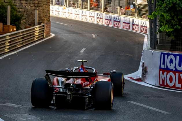 Baku - 13-09-2024, Baku City Circuit, Carlos Sainz at the Formula 1 Azerbaijan Grand Prix 2024 Friday Formula 1 Azerbaijan Grand Prix 2024 Friday  x26255448x Copyright: