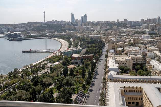 Baku - 13-09-2024, Baku City Circuit, Pierre Gasly at the Formula 1 Azerbaijan Grand Prix 2024 Friday Formula 1 Azerbaijan Grand Prix 2024 Friday  x26255452x Copyright:
