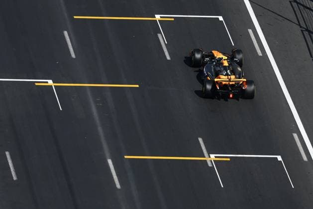 F1 Grand Prix Of Azerbaijan 2024 Practice 1 And Practice 2 Lando Norris of McLaren during first practice ahead of the Formula 1 Grand Prix of Azerbaijan at Baku City Circuit in Baku, Azerbaijan on September 13, 2024. Baku Azerbaijan  Copyright: xJakubxPorzyckix originalFilename:porzycki-f1grandp240913_npnc2.jpg