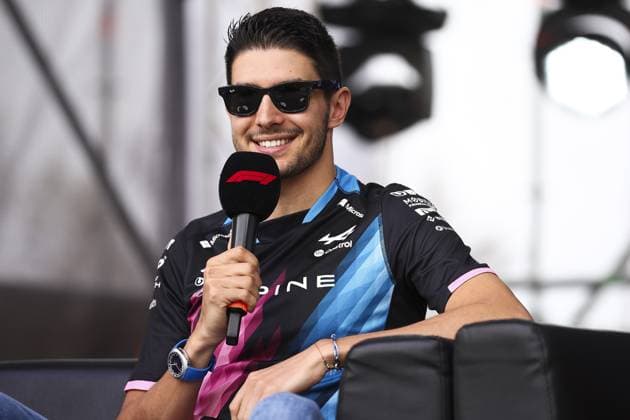 OCON Esteban (fra), Alpine F1 Team A524, portrait during the Formula 1 Azerbaijan Grand Prix 2024, 17th round of the 2024 Formula One World Championship, WM, Weltmeisterschaft from September 13 to 15, 2024 on the Baku City Circuit, in Baku, Azerbaijan - F1 - AZERBAIJAN GRAND PRIX 2024 DPPI Panoramic  240914_R17_AZERBAIJAN_DP_EA023493