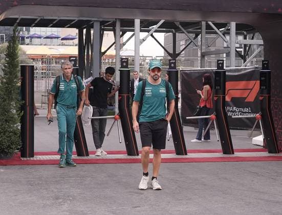 FORMULA 1 QATAR AIRWAYS AZERBAIJAN GRAND PRIX 2024 14 09 2024, Baku City Circuit , Baku, FORMULA 1 QATAR AIRWAYS AZERBAIJAN GRAND PRIX 2024 ,in the picture Fernando Alonso ESP , Aston Martin Aramco Cognizant Formula One Team nordphotoxGmbHx xBratic nph00250