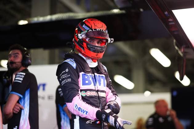 OCON Esteban (fra), Alpine F1 Team A524, portrait during the Formula 1 Azerbaijan Grand Prix 2024, 17th round of the 2024 Formula One World Championship, WM, Weltmeisterschaft from September 13 to 15, 2024 on the Baku City Circuit, in Baku, Azerbaijan - F1 - AZERBAIJAN GRAND PRIX 2024 DPPI Panoramic  240914_R17_AZERBAIJAN_DP_EA024477