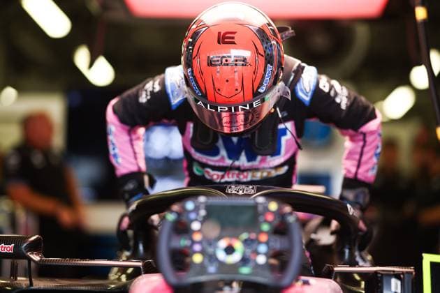 OCON Esteban (fra), Alpine F1 Team A524, portrait during the Formula 1 Azerbaijan Grand Prix 2024, 17th round of the 2024 Formula One World Championship, WM, Weltmeisterschaft from September 13 to 15, 2024 on the Baku City Circuit, in Baku, Azerbaijan - F1 - AZERBAIJAN GRAND PRIX 2024 DPPI Panoramic  240914_R17_AZERBAIJAN_DP_EA024542