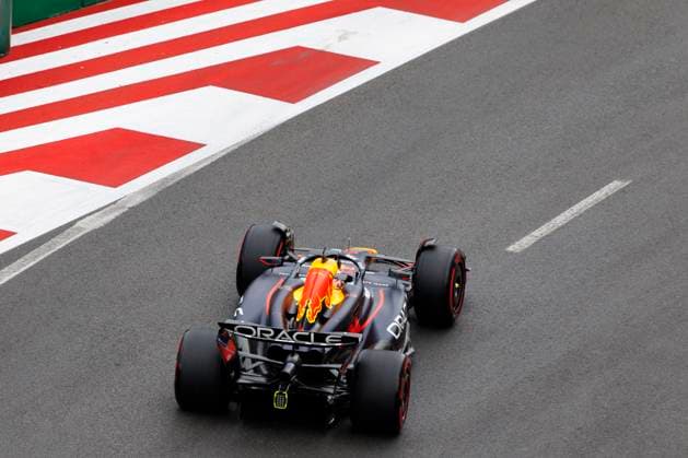 14th September 2024; Baku City Circuit, Baku, Azerbaijan; Formula 1 Azerbaijan Grand Prix 2024; Qualifying Day; Number 1 Oracle Red Bull driver Max Verstappen during practice 3 at the Azerbaijan Formula 1  ActionPlus12692041 StephenxBlackberry