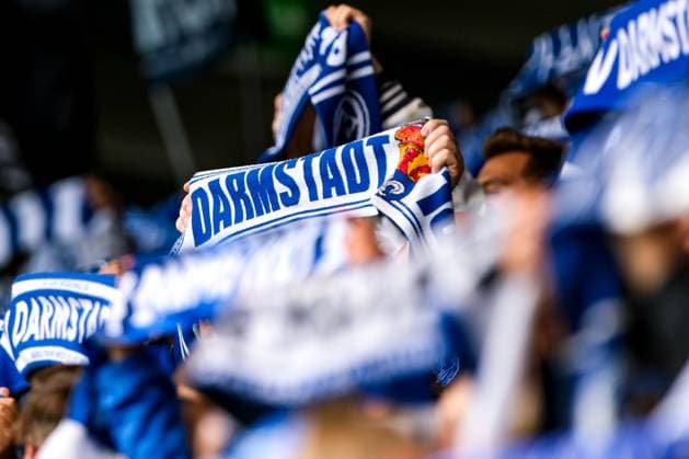 Fans SV Darmstadt, GER, SV Darmstadt 98 vs Eintracht Braunschweig, Football, 2 Bundesliga, Matchday 5, Season 2024 2025, 14 09 2024 DFL DFB REGULATIONS PROHIBIT ANY USE OF PHOTOGRAPHS as IMAGE SEQUENCES and or QUASI VIDEO GER, SV Darmstadt 98 vs Eintracht Braunschweig, Football, 2 Bundesliga, Matchday 5, Season 2024 2025, 14 09 2024 Darmstadt Copyright: xEibner-Pressefoto FlorianxWieganx EP_FWD