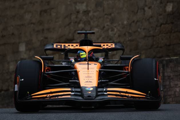 F1 Grand Prix Of Azerbaijan 2024 Practice 3 Oscar Piastri of McLaren during third practice ahead of the Formula 1 Grand Prix of Azerbaijan at Baku City Circuit in Baku, Azerbaijan on September 14, 2024. Baku Azerbaijan  Copyright: xJakubxPorzyckix originalFilename:porzycki-f1grandp240914_npJxK.jpg