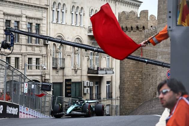F1 Grand Prix Of Azerbaijan 2024 Practice 3 Lance Stroll of Aston Martin Aramco during third practice ahead of the Formula 1 Grand Prix of Azerbaijan at Baku City Circuit in Baku, Azerbaijan on September 14, 2024. Baku Azerbaijan  Copyright: xJakubxPorzyckix originalFilename:porzycki-f1grandp240914_npkk1.jpg