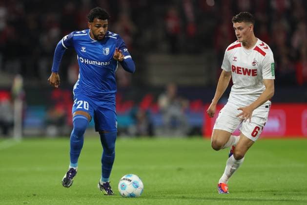 Lubambo Musonda 1 FC Magdeburg and Eric Martel 1 FC Koeln battle for the ball during the 2 Bundesliga match between 1 FC Köln and 1 FC Magdeburg at RheinEnergieStadion on September 14, 2024 in Cologne, Germany Germany Photo by Oliver Kaelke DeFodi Images Lubambo Musonda 1 FC Magdeburg and Eric Martel 1 FC Koeln battle for the ball during the 2 Bundesliga match between 1 FC Köln and 1 FC Magdeburg at RheinEnergieStadion on September 14, 2024 in Cologne, Germany Photo by Oliver Kaelke DeFodi Images DFB DFL REGULATIONS PROHIBIT ANY USE OF PHOTOGRAPHS AS IMAGE SEQUENCES AND OR QUASI VIDEO Defodi 678 2024 05 24 OK KOEFCM 0173 Defodi-678 DFB DFL REGULATIONS PROHIBIT ANY USE OF PHOTOGRAPHS AS IMAGE SEQUENCES AND OR QUASI-VIDEO.