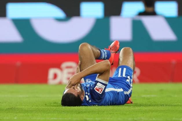 Mohammed El Hankouri 1 FC Magdeburg injured on the ground during the 2 Bundesliga match between 1 FC Köln and 1 FC Magdeburg at RheinEnergieStadion on September 14, 2024 in Cologne, Germany Germany Photo by Oliver Kaelke DeFodi Images Mohammed El Hankouri 1 FC Magdeburg injured on the ground during the 2 Bundesliga match between 1 FC Köln and 1 FC Magdeburg at RheinEnergieStadion on September 14, 2024 in Cologne, Germany Photo by Oliver Kaelke DeFodi Images DFB DFL REGULATIONS PROHIBIT ANY USE OF PHOTOGRAPHS AS IMAGE SEQUENCES AND OR QUASI VIDEO Defodi 678 2024 09 14 OK KOEFCM 0383 Defodi-678 DFB DFL REGULATIONS PROHIBIT ANY USE OF PHOTOGRAPHS AS IMAGE SEQUENCES AND OR QUASI-VIDEO.