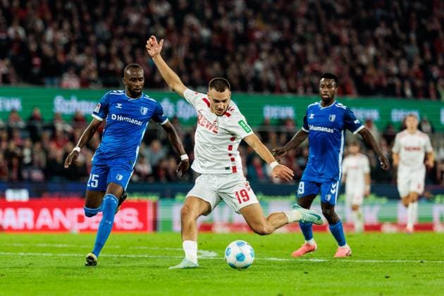 2 Soccer Bundesliga 1 FC Köln 1 FC Magdeburg 14 09 2024 Tim Lemperle 1 FC Köln, 19 kicks 2 Soccer Bundesliga, 1 FC Köln 1 FC Magdeburg, Köln, Rheinenergiestadion am 14 09 2024 DFL REGULATIONS PROHIBIT ANY USE OF PHOTOGRAPHS AS IMAGE SEQUENCES AND OR QUASI VIDEO Copyright: xBEAUTIFULxSPORTS Wunderlx