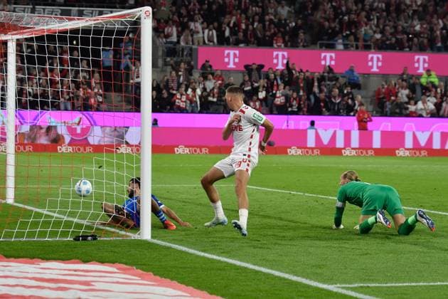 Penalty area scene Goal chance by Tim Lemperle Koeln 19 mi Mo El Hankouri Magdeburg 11 li Dominik Reimann Magdeburg 1 re 14 09 2024 Soccer 1 FC Koeln vs 1 FC Magdeburg, Rheinenergiestadion, Koeln, DFB DFL REGULATIONS PROHIBIT ANY USE OF PHOTOGRAPHS AS IMAGE SEQUENCES AND OR QUASI VIDEO NRW Germany Copyright: xpepphotox xSaschaxWeizx pep00321, pep_20240914_hm