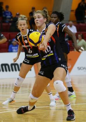 BAU Stuttgart , Volleyball Hummel Cup MTV Allianz Stuttgart vs Viteos NUC Neuchatel , Jolien Knollema Stgt