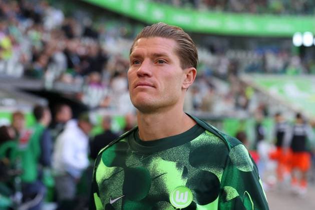VfL vs Frankfurt, 1 BL Wolfsburg, 14 09 2024, FOOTBALL VfL Wolfsburg vs Eintracht Frankfurt, 1 BL, Season 2024 25 Kevin Behrens VfL Wolfsburg Wolfsburg