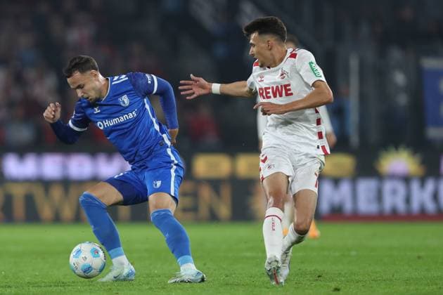 Falko Michel 1 FC Magdeburg and Dejan Ljubicic 1 FC Koeln battle for the ball during the 2 Bundesliga match between 1 FC Köln and 1 FC Magdeburg at RheinEnergieStadion on September 14, 2024 in Cologne, Germany Germany Photo by Oliver Kaelke DeFodi Images Falko Michel 1 FC Magdeburg and Dejan Ljubicic 1 FC Koeln battle for the ball during the 2 Bundesliga match between 1 FC Köln and 1 FC Magdeburg at RheinEnergieStadion on September 14, 2024 in Cologne, Germany Photo by Oliver Kaelke DeFodi Images DFB DFL REGULATIONS PROHIBIT ANY USE OF PHOTOGRAPHS AS IMAGE SEQUENCES AND OR QUASI VIDEO Defodi 678 2024 09 14 OK KOEFCM 1236 Defodi-678 DFB DFL REGULATIONS PROHIBIT ANY USE OF PHOTOGRAPHS AS IMAGE SEQUENCES AND OR QUASI-VIDEO.