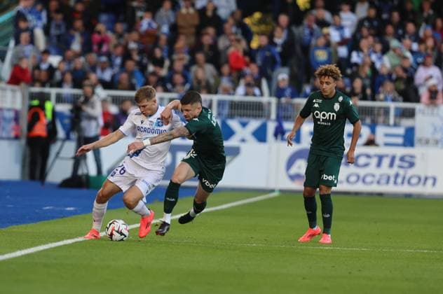 Football, AJ Auxerre - AS Monaco
