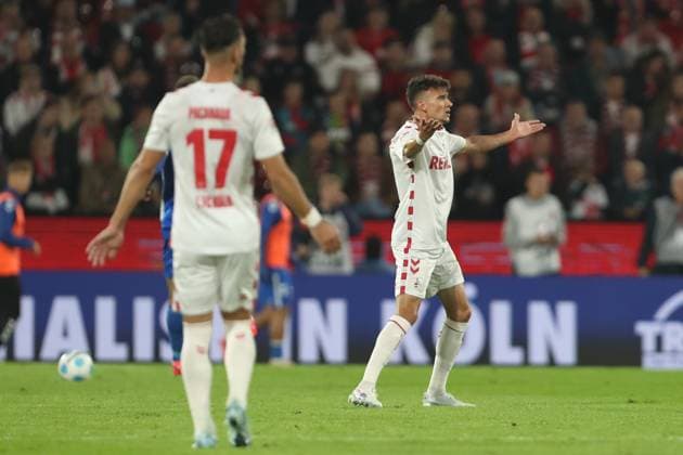 Dejan Ljubicic 1 FC Koeln gestures, gestures during the 2 Bundesliga match between 1 FC Köln and 1 FC Magdeburg at RheinEnergieStadion on September 14, 2024 in Cologne, Germany Photo by Oliver Kaelke DeFodi Images Dejan Ljubicic 1 FC Koeln gestures during the 2 Bundesliga match between 1 FC Köln and 1 FC Magdeburg at RheinEnergieStadion on September 14, 2024 in Cologne, Germany Photo by Oliver Kaelke DeFodi Images DFB DFL REGULATIONS PROHIBIT ANY USE OF PHOTOGRAPHS AS IMAGE SEQUENCES AND OR QUASI VIDEO Defodi 678 2024 09 14 OK KOEFCM 0446 Defodi-678 DFB DFL REGULATIONS PROHIBIT ANY USE OF PHOTOGRAPHS AS IMAGE SEQUENCES AND OR QUASI-VIDEO.