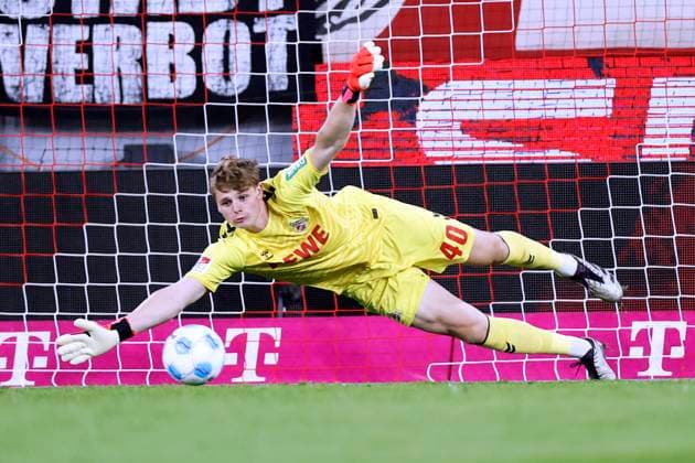 URBIG Jonas Goalkeeper Team 1 FC Koeln DFL 2 Bundesliga Season 2024 2025 Match 1 FC Koeln 1 FC Magdeburg 1 2 on 14 09 2024 in Koeln Copyright: xLacixPerenyix
