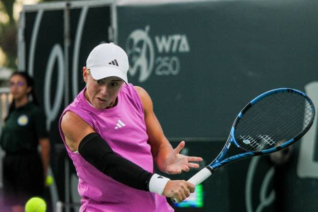 September 14, 2024, Monastir, Monastir Governorate, Tunisia: Monastir, Tunisia. 14 September 2024. Sonay Kartal of United Kingdom plays against Eva Lys of Germany plays against at the Jasmin Open tennis tournament Semi Final in Monastir, Tunisia. The women s professional tennis tournament is taking place at the Magic Hotel Skanes in Monastir between 9 and 15 September 2024 Monastir Tunisia - ZUMAd99_ 0762515298st Copyright: xHasanxMradx