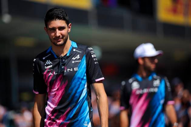 OCON Esteban (fra), Alpine F1 Team A524, portrait and GASLY Pierre (fra), Alpine F1 Team A524, portrait during the Formula 1 Azerbaijan Grand Prix 2024, 17th round of the 2024 Formula One World Championship, WM, Weltmeisterschaft from September 13 to 15, 2024 on the Baku City Circuit, in Baku, Azerbaijan - F1 - AZERBAIJAN GRAND PRIX 2024 DPPI Panoramic  240915_R17_AZERBAIJAN_DP_EA027660
